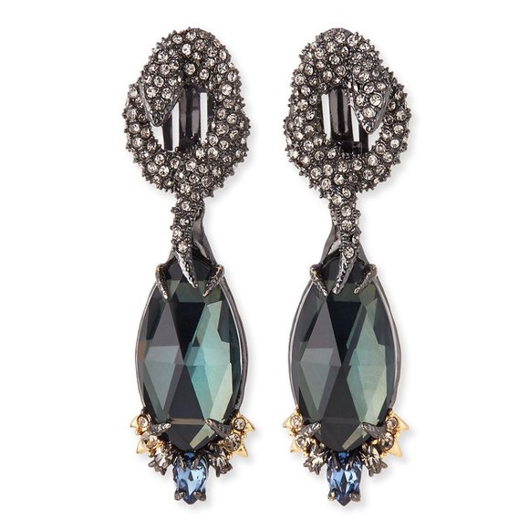 Alexis Bittar | Coiled Snake & Pyrite Clip-On - Picture 1 of 7